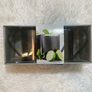 New-Moscow mule stainless steel mug set of 2